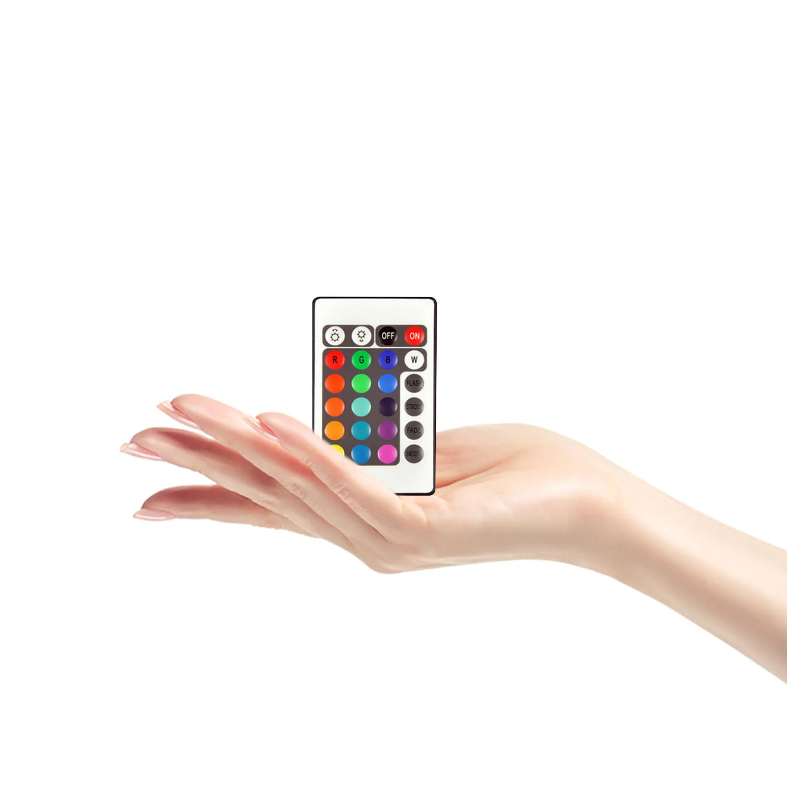 Ir Rgb Wireless Remote Controller For Dc12V Led Strip Lights Color Changing Fading Brightness Control Stable Energy Efficient
Ir Rgb Wireless Remote Controller For Dc12V Led Strip Lights Color Changing Fading Brightness Control Stable Energy Efficient