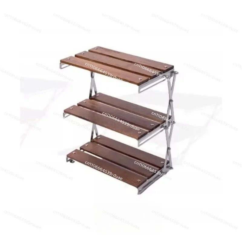 Outdoor Folding Shelf Oak Desktop Portable Storage Rack Installation-free Multifunctional Shelf Camping Equipment
Outdoor Folding Shelf Oak Desktop Portable Storage Rack Installation-free Multifunctional Shelf Camping Equipment