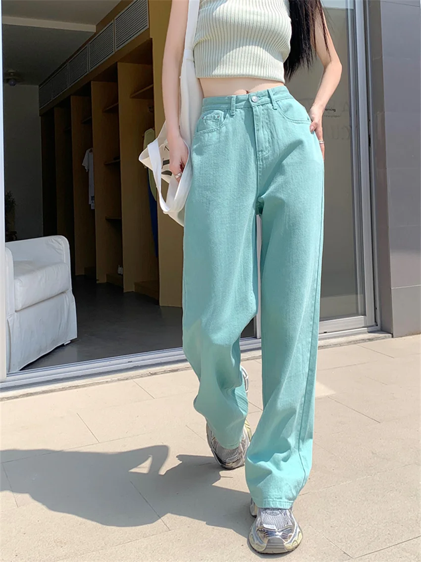 PLAMTEE Candy Color Women Pants Jeans Autumn Chic Solid New Office Lady High Waist Slim Loose All Match Streetwear Denim OL
PLAMTEE Candy Color Women Pants Jeans Autumn Chic Solid New Office Lady High Waist Slim Loose All Match Streetwear Denim OL