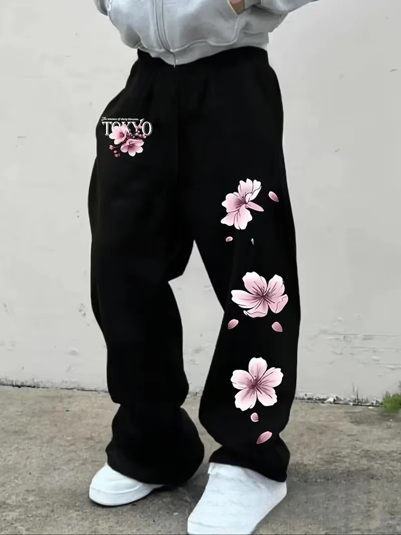 2026 Trendy Men's Pants Japanese Style Cherry Blossom 3D Printed Straight Leg Pants Casual Summer Beach Women's Couple Pants
2026 Trendy Men's Pants Japanese Style Cherry Blossom 3D Printed Straight Leg Pants Casual Summer Beach Women's Couple Pants