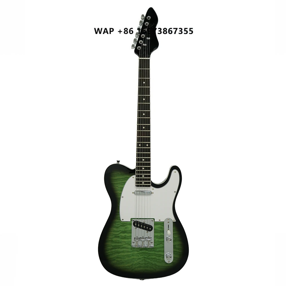 Eastern Music Hardluck Kings SOUTHERN BELLE MOLLY MALONE Limited Edition Green Burst Tele Style Electric Guitar With Hard Case
Eastern Music Hardluck Kings SOUTHERN BELLE MOLLY MALONE Limited Edition Green Burst Tele Style Electric Guitar With Hard Case