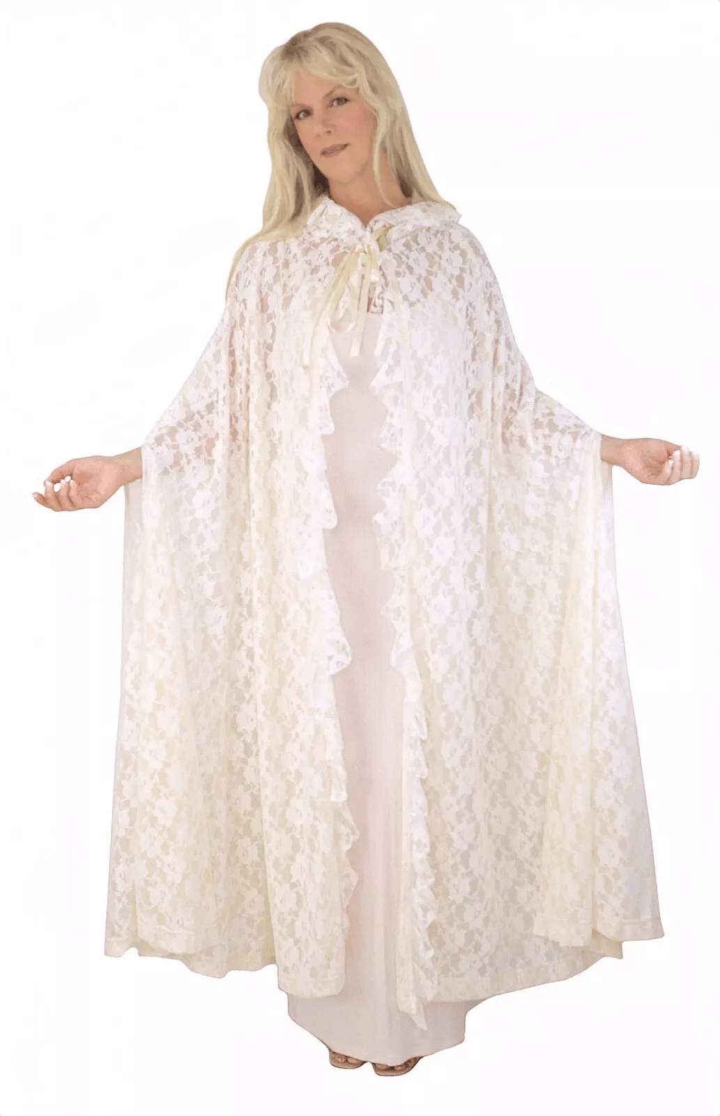 New Lace Patterned Svel Hooded Cloak Women's loween Costume Handhole Design Polyester Fabric Ethnic Stage Costume
New Lace Patterned Svel Hooded Cloak Women's loween Costume Handhole Design Polyester Fabric Ethnic Stage Costume