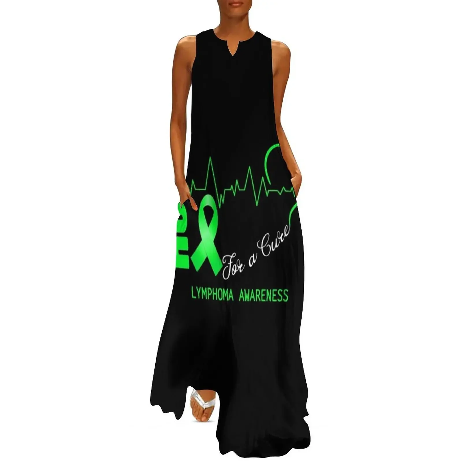 Hope For A Cure Lymphoma Awareness Long Dress dress women summer Elegant gown Dress
Hope For A Cure Lymphoma Awareness Long Dress dress women summer Elegant gown Dress