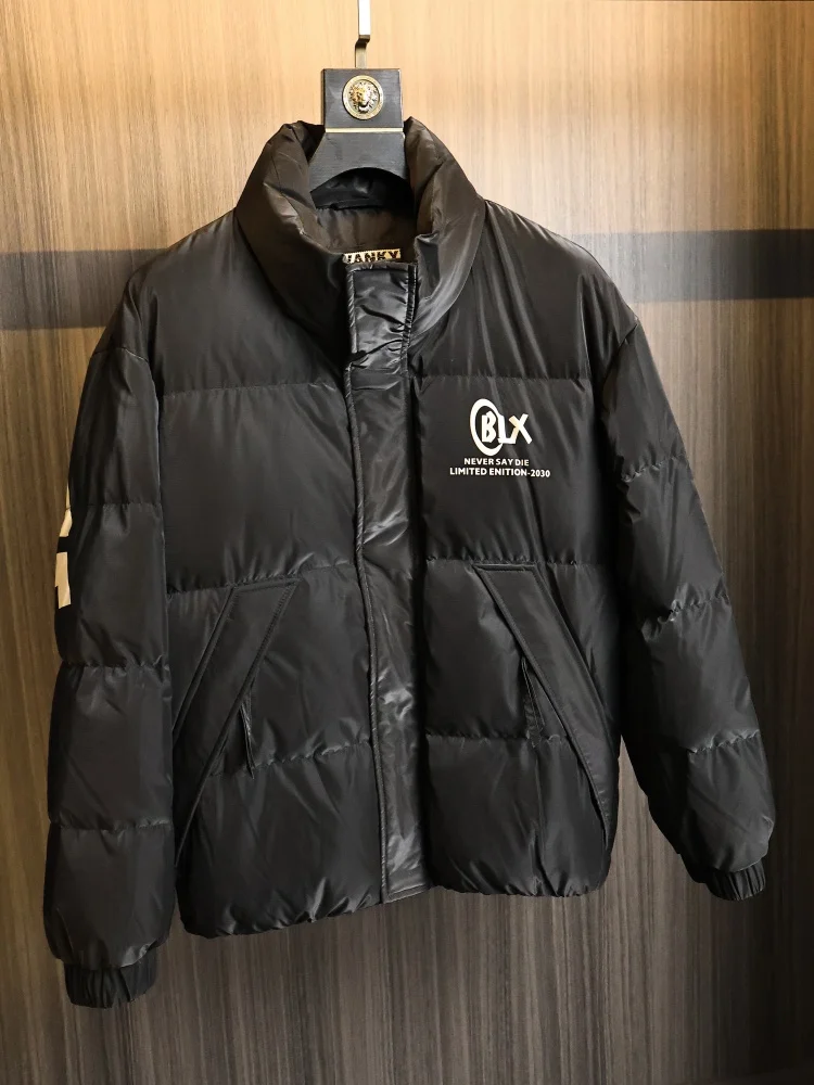 Tech Leather Du down Jaet Men's Faion Print Stand Collar Autumn Winter Coat Warm Windproof Outdoor Modern Sle
Tech Leather Du down Jaet Men's Faion Print Stand Collar Autumn Winter Coat Warm Windproof Outdoor Modern Sle