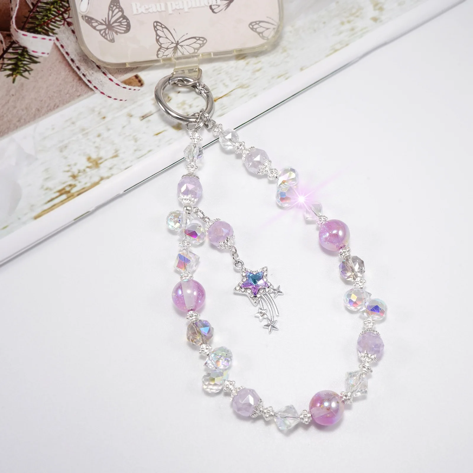 Light Luxury High-End Crystal Bead Mobile Phone Chain,Lnstagram Style Women's Pearl Wrist Bag Decoration,Keychain Hanging chain
Light Luxury High-End Crystal Bead Mobile Phone Chain,Lnstagram Style Women's Pearl Wrist Bag Decoration,Keychain Hanging chain