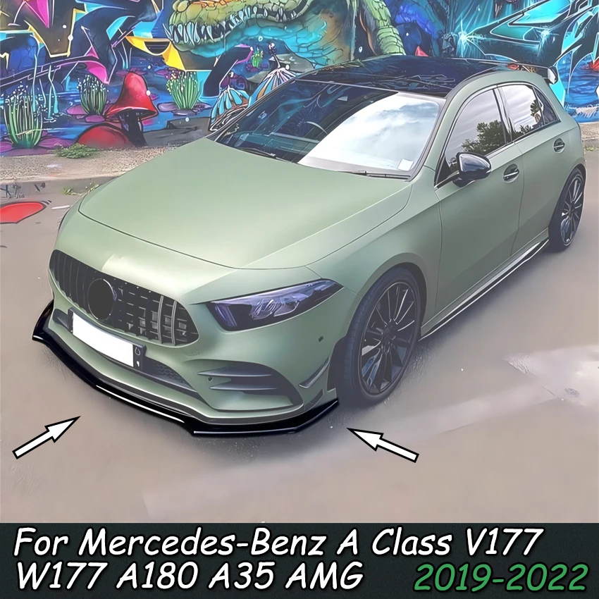 Передний бампер, спойлер, разветвитель, диффузор для Mercedes-Benz A Class V177 W177 A180 A200 A220 A250 A35 AMG 2019-2022, комплекты тюнинга ABS
Передний бампер, спойлер, разветвитель, диффузор для Mercedes-Benz A Class V177 W177 A180 A200 A220 A250 A35 AMG 2019-2022, комплекты тюнинга ABS
