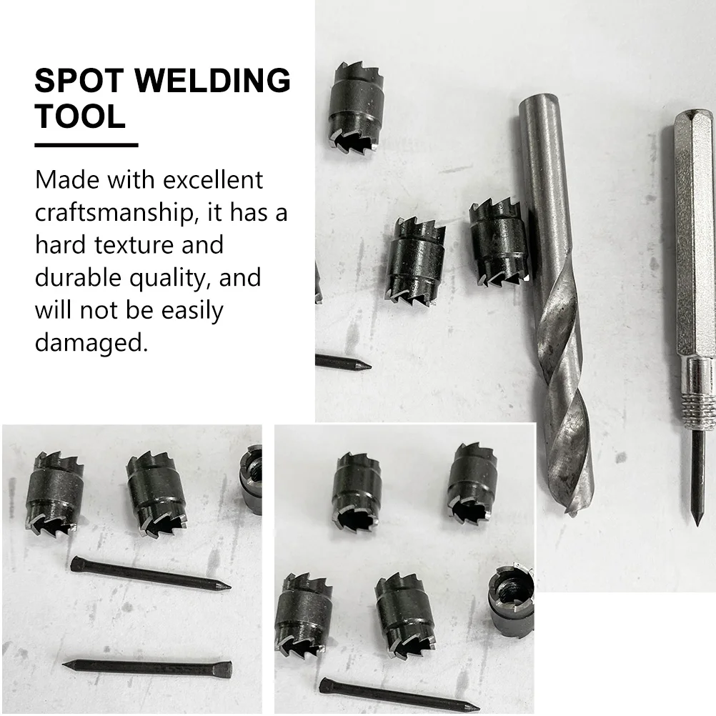 9Pcs Durable High Speed Spot Welding Drill Bits Simple Installation Long Life Spot Welding Accessory
9Pcs Durable High Speed Spot Welding Drill Bits Simple Installation Long Life Spot Welding Accessory
