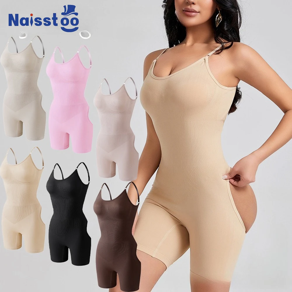 Naisstoo Корректирующее белье для ягодиц Боди для всего тела с контролем живота Открытая промежность ягодицы Тренажер для талии Body Shaper Боди с эффектом пуш-ап
Naisstoo Корректирующее белье для ягодиц Боди для всего тела с контролем живота Открытая промежность ягодицы Тренажер для талии Body Shaper Боди с эффектом пуш-ап