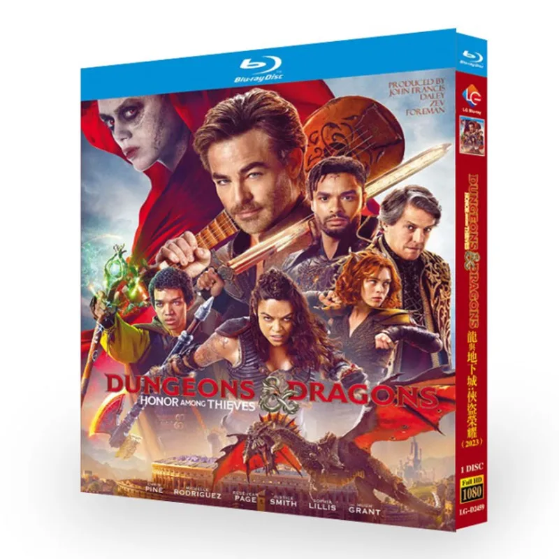Dungeons & Dragons: Honor Among Thieves (2023) Blu-ray Disc
Dungeons & Dragons: Honor Among Thieves (2023) Blu-ray Disc