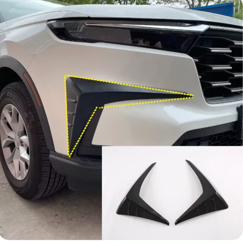 For Honda CR-V CRV 2023 2024 Chrome Carbon Fiber Car Bumper Side Front Wind Knife Shape Cover Trims Car Decoration Frame Cover
For Honda CR-V CRV 2023 2024 Chrome Carbon Fiber Car Bumper Side Front Wind Knife Shape Cover Trims Car Decoration Frame Cover