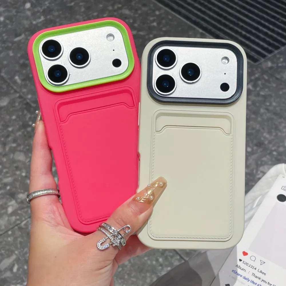 Luxury Liquid Soft Card Wallet Case For iPhone 17 Air 16 15 14 13 12 11 Pro Max Plus 17Pro Shockproof Armor Bright Bumper Cover
Luxury Liquid Soft Card Wallet Case For iPhone 17 Air 16 15 14 13 12 11 Pro Max Plus 17Pro Shockproof Armor Bright Bumper Cover
