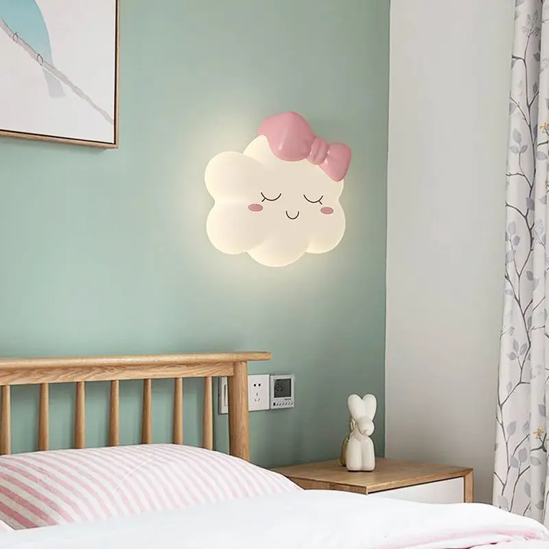 Nordic Cream Style Cartoon Children's Room Wall Light Bow Princess Bedroom Background Wall Room Wall Lamp
Nordic Cream Style Cartoon Children's Room Wall Light Bow Princess Bedroom Background Wall Room Wall Lamp