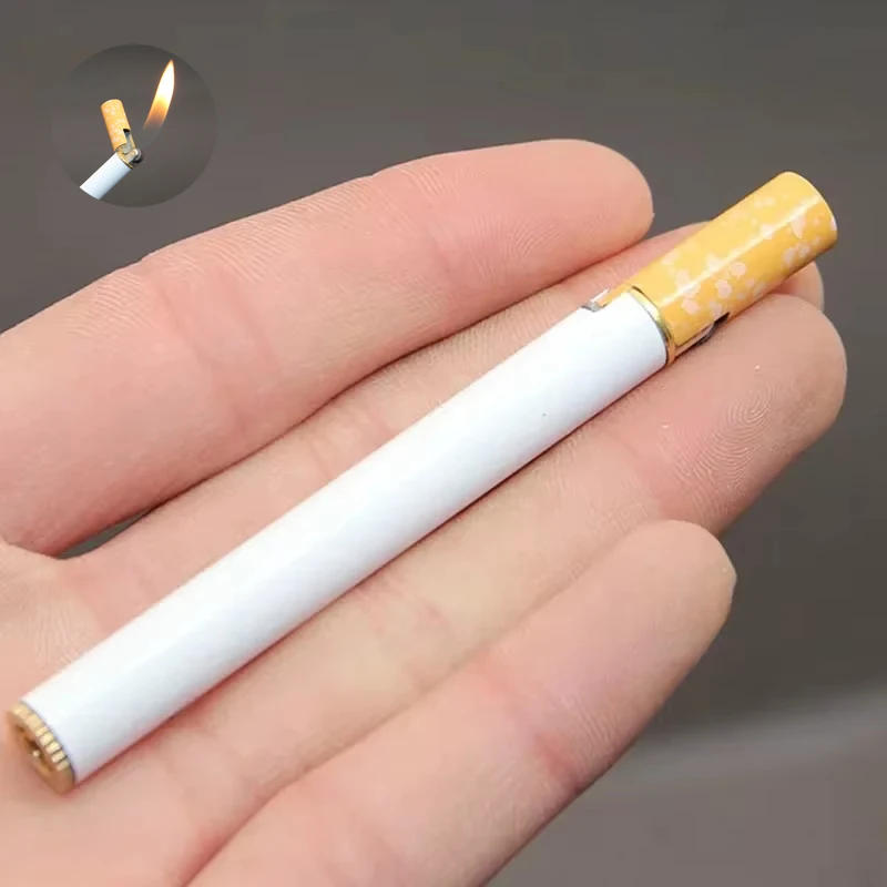 Mini Soft Flame Lighter Cigarette Style Grinding Wheel Flint Torch Gas Lighters Pocket Lighter Cigarette Accessories Gadget Gift
Mini Soft Flame Lighter Cigarette Style Grinding Wheel Flint Torch Gas Lighters Pocket Lighter Cigarette Accessories Gadget Gift