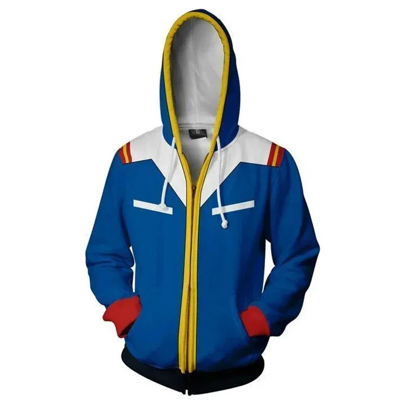 Anime Gundam Build Divers Re:RISE Hoodie Costumes Cosplay Jackets Unisex Hooded Zipper Halloween Polyester 3D Printed Thin
Anime Gundam Build Divers Re:RISE Hoodie Costumes Cosplay Jackets Unisex Hooded Zipper Halloween Polyester 3D Printed Thin