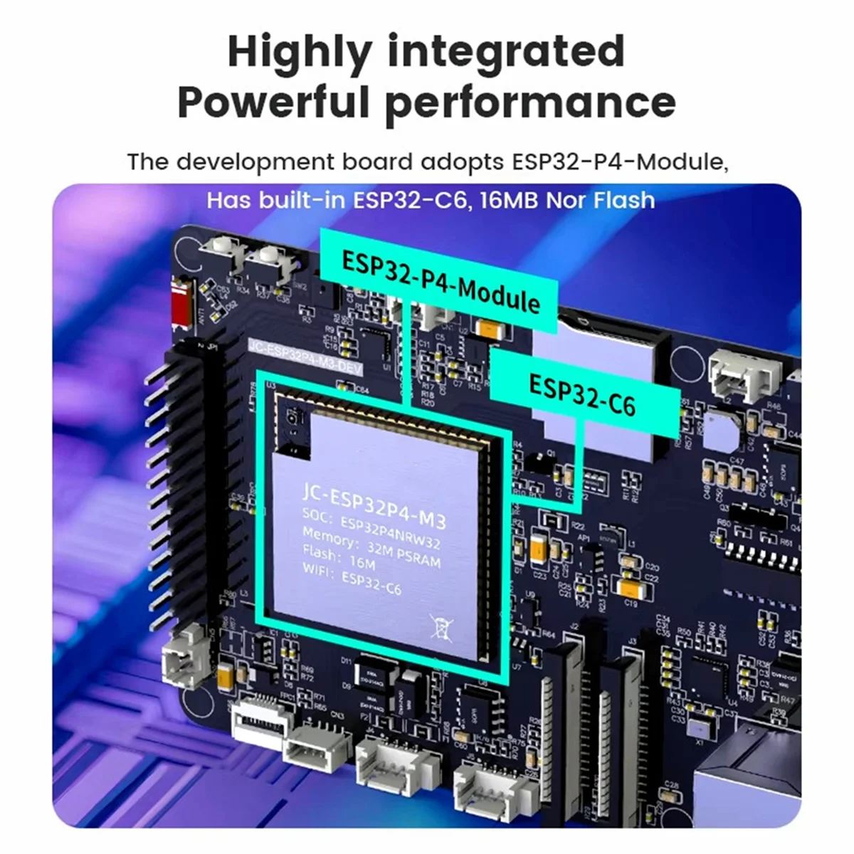 New 3C-ESP32P4+ESP32-C6 Development Board -ESP32P4-M3 Module WIFI 6 Bluetooth 5 RISC-V Processor Module 
New 3C-ESP32P4+ESP32-C6 Development Board -ESP32P4-M3 Module WIFI 6 Bluetooth 5 RISC-V Processor Module