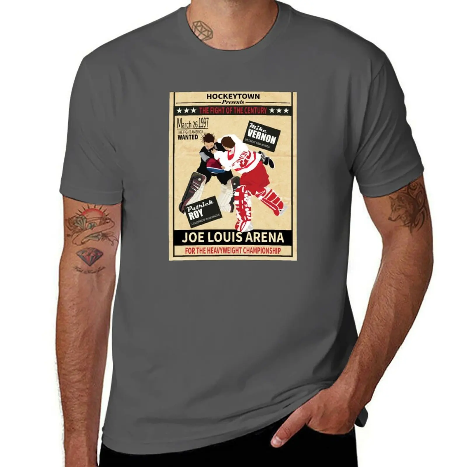 Goalie Fight 2 - Vernon Vs. Roy T-Shirt luxury clothing labubu custom shirt tee shirts for men
Goalie Fight 2 - Vernon Vs. Roy T-Shirt luxury clothing labubu custom shirt tee shirts for men
