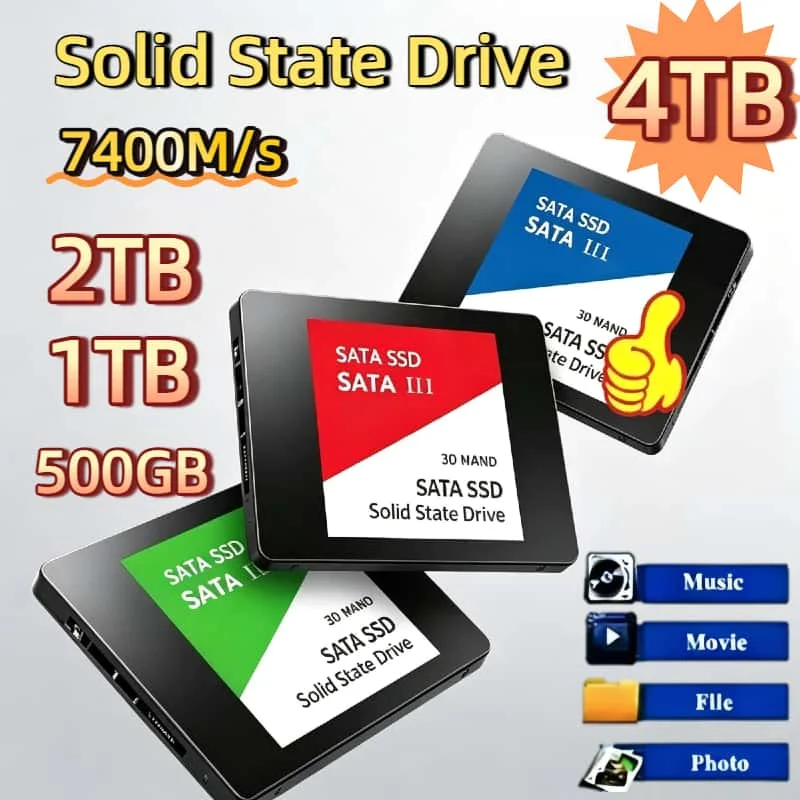 500GB Ultra Portable External SSD USB 3.0 7400MB Second Shockproof Metal Casing Solid State Drive for Laptop PC Hard Disk Pro
500GB Ultra Portable External SSD USB 3.0 7400MB Second Shockproof Metal Casing Solid State Drive for Laptop PC Hard Disk Pro