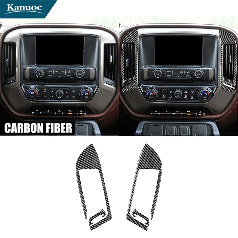 Car Central Air Outlet Styling Interior Accessories For Chevrolet Silverado 1500/GMC Sierra 1500 2014-2018 Carbon Fiber Stickers
Car Central Air Outlet Styling Interior Accessories For Chevrolet Silverado 1500/GMC Sierra 1500 2014-2018 Carbon Fiber Stickers