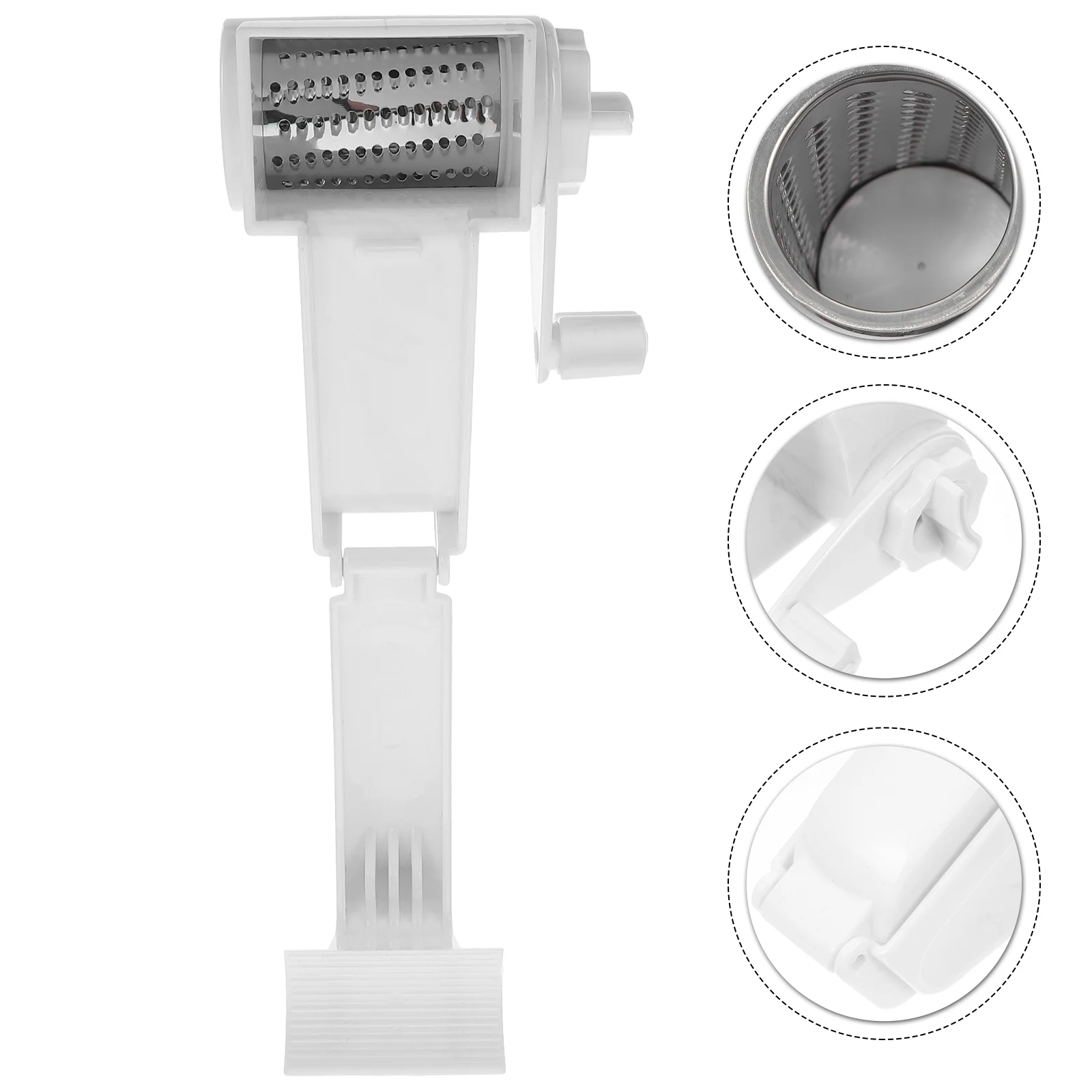 Cheese Grater Home Rotary Shaver Shredder Spiral Manual 430 Stainless Steel Kitchen
Cheese Grater Home Rotary Shaver Shredder Spiral Manual 430 Stainless Steel Kitchen