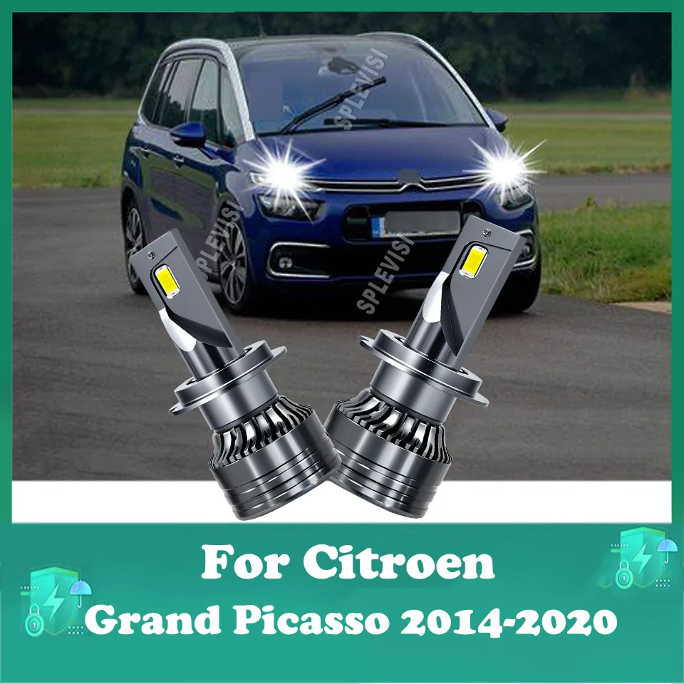 2Pcs Car Auto Headlamp 6000K 18000LM 12V For Citroen Grand Picasso 2014 2015 2016 2017 2018 2019 2020
2Pcs Car Auto Headlamp 6000K 18000LM 12V For Citroen Grand Picasso 2014 2015 2016 2017 2018 2019 2020