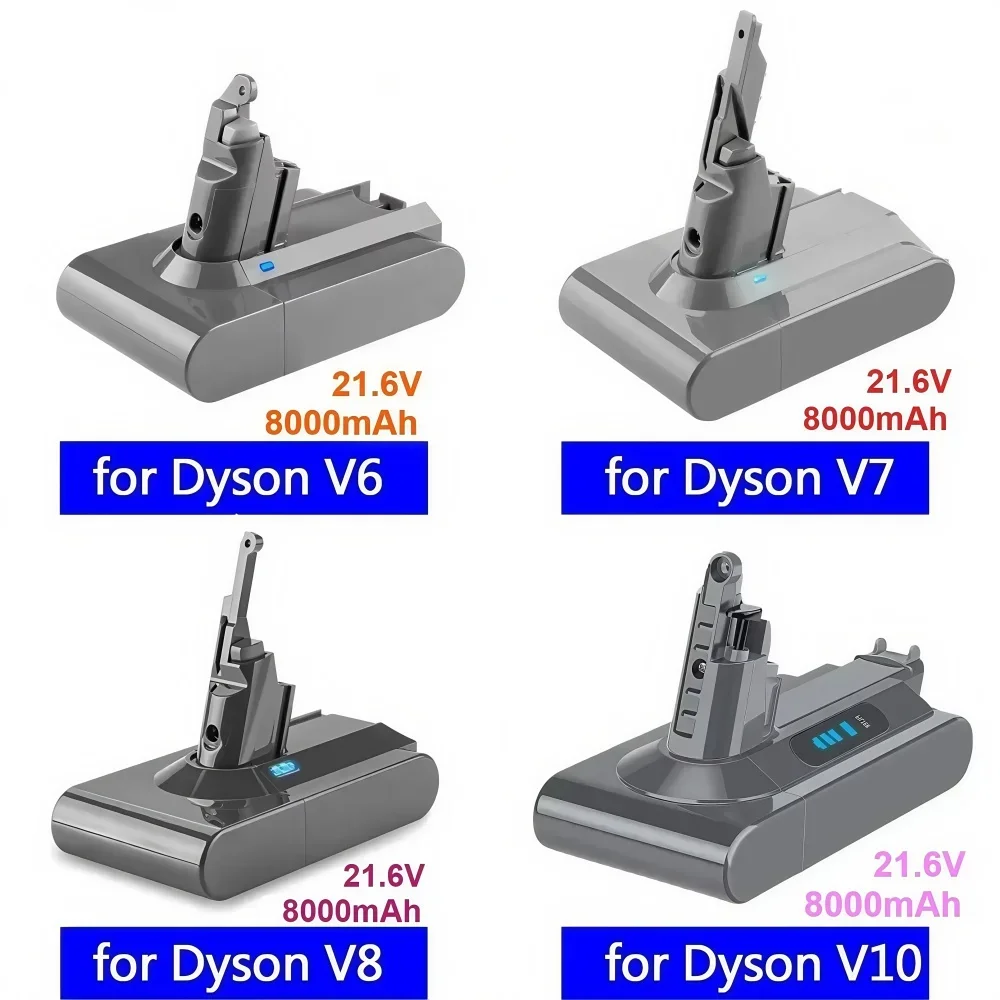 NewV6 V7 V8 V10 Battery Series SV12 DC62 SV11 SV10 Handheld Vacuum Cleaner Spare Replacement Battery for Dyson.
NewV6 V7 V8 V10 Battery Series SV12 DC62 SV11 SV10 Handheld Vacuum Cleaner Spare Replacement Battery for Dyson.