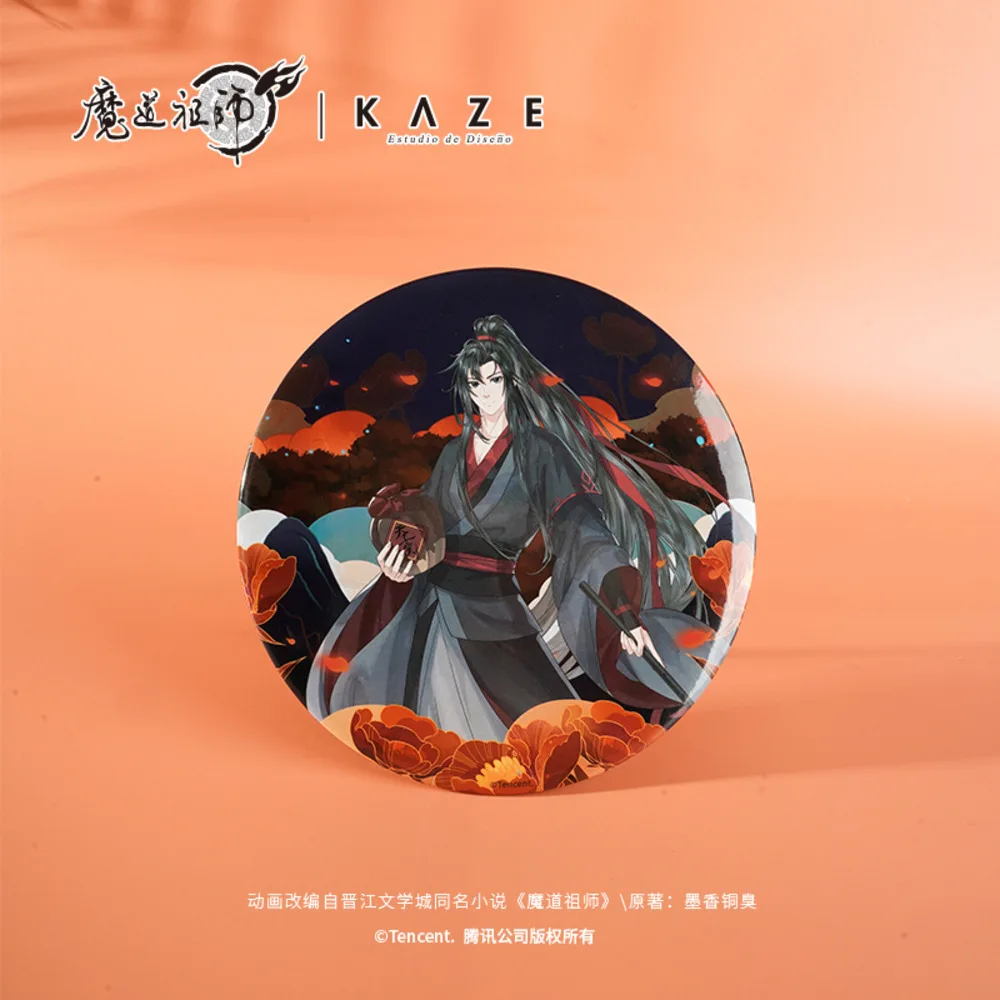 Anime Grandmaster Of Demonic Cultivation Large Tinplate Badge Button Brooch Pin Souvenir Medal Collection MDZS Wuxian Wangji
Anime Grandmaster Of Demonic Cultivation Large Tinplate Badge Button Brooch Pin Souvenir Medal Collection MDZS Wuxian Wangji