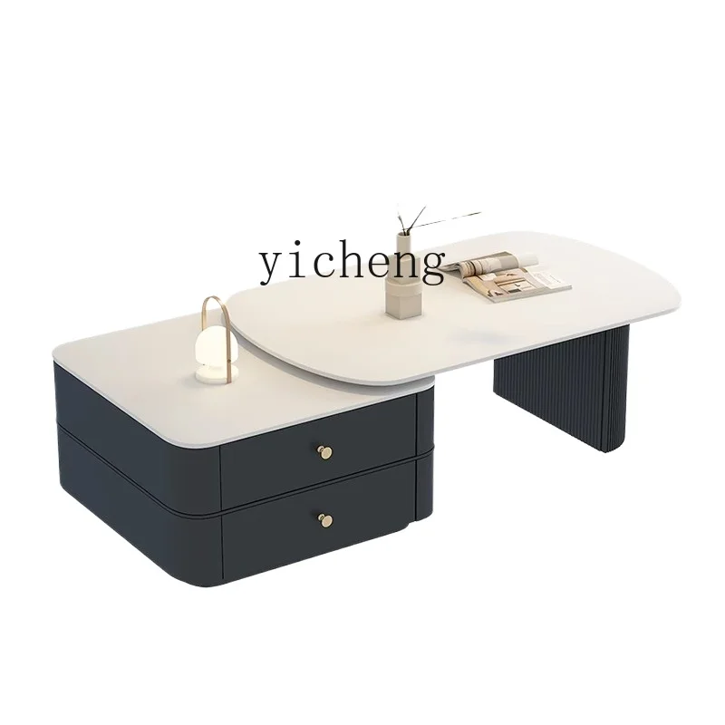 Tqh Stone Plate Light Luxury and Simplicity Retractable Coffee Table Combination Living Room High Sense Small Apartment Tea
Tqh Stone Plate Light Luxury and Simplicity Retractable Coffee Table Combination Living Room High Sense Small Apartment Tea