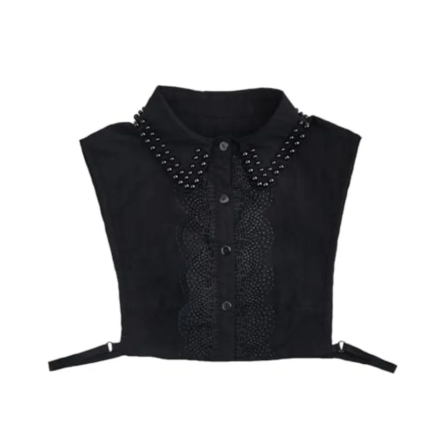 Eyibenlilan Handcrafted Faux Diamond and Pearl Fake Collar Shirts Versatile Dickey Collar Half Shirt Collar for Women
Eyibenlilan Handcrafted Faux Diamond and Pearl Fake Collar Shirts Versatile Dickey Collar Half Shirt Collar for Women
