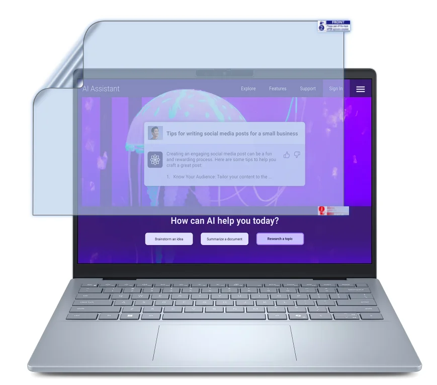 2PCS Matte for Dell Pro 14 Premium PA14250 Dell 14 Plus DB14250 Pro 14 PC14255 Screen 14 inch Protector PET Protective Film
2PCS Matte for Dell Pro 14 Premium PA14250 Dell 14 Plus DB14250 Pro 14 PC14255 Screen 14 inch Protector PET Protective Film