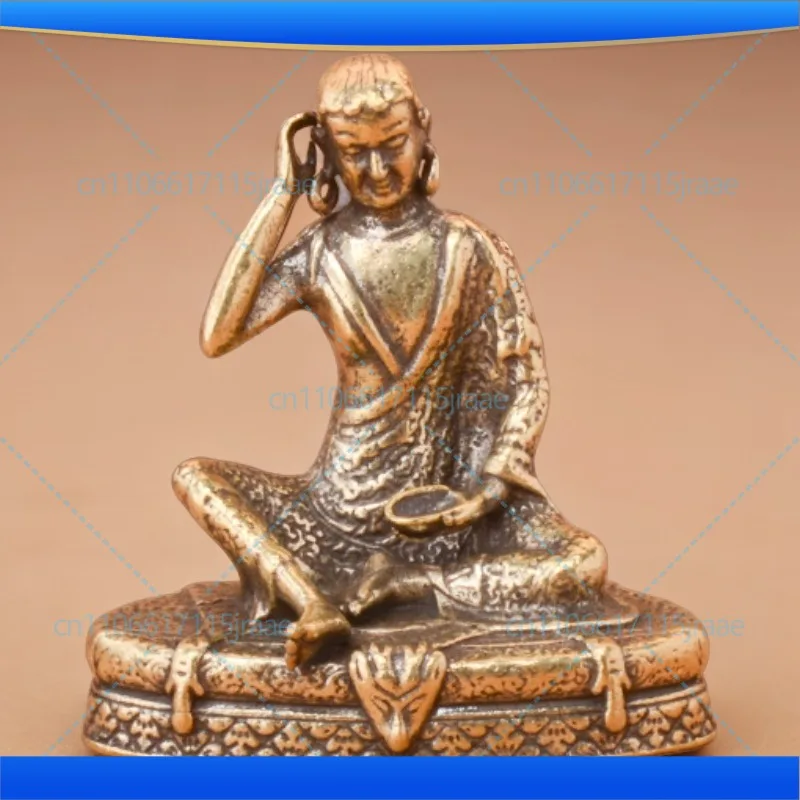 Brass Milarepa Ornaments Copper Carving Milarepa Buddha Statue Crafts Desk Desk Decorative Ornaments
Brass Milarepa Ornaments Copper Carving Milarepa Buddha Statue Crafts Desk Desk Decorative Ornaments