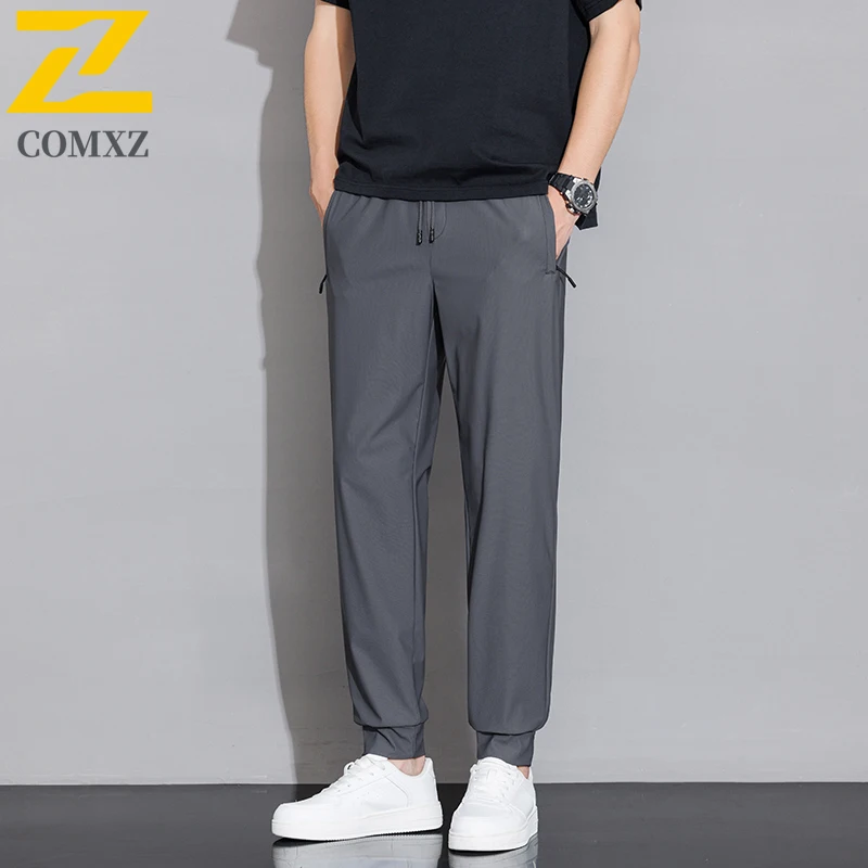 Ice Silk Men's Casual Pants Lightweight Polyester Fiber Quick Drying Breathable Harun Pants Outdoor Fitness Running Sports Pants
Ice Silk Men's Casual Pants Lightweight Polyester Fiber Quick Drying Breathable Harun Pants Outdoor Fitness Running Sports Pants