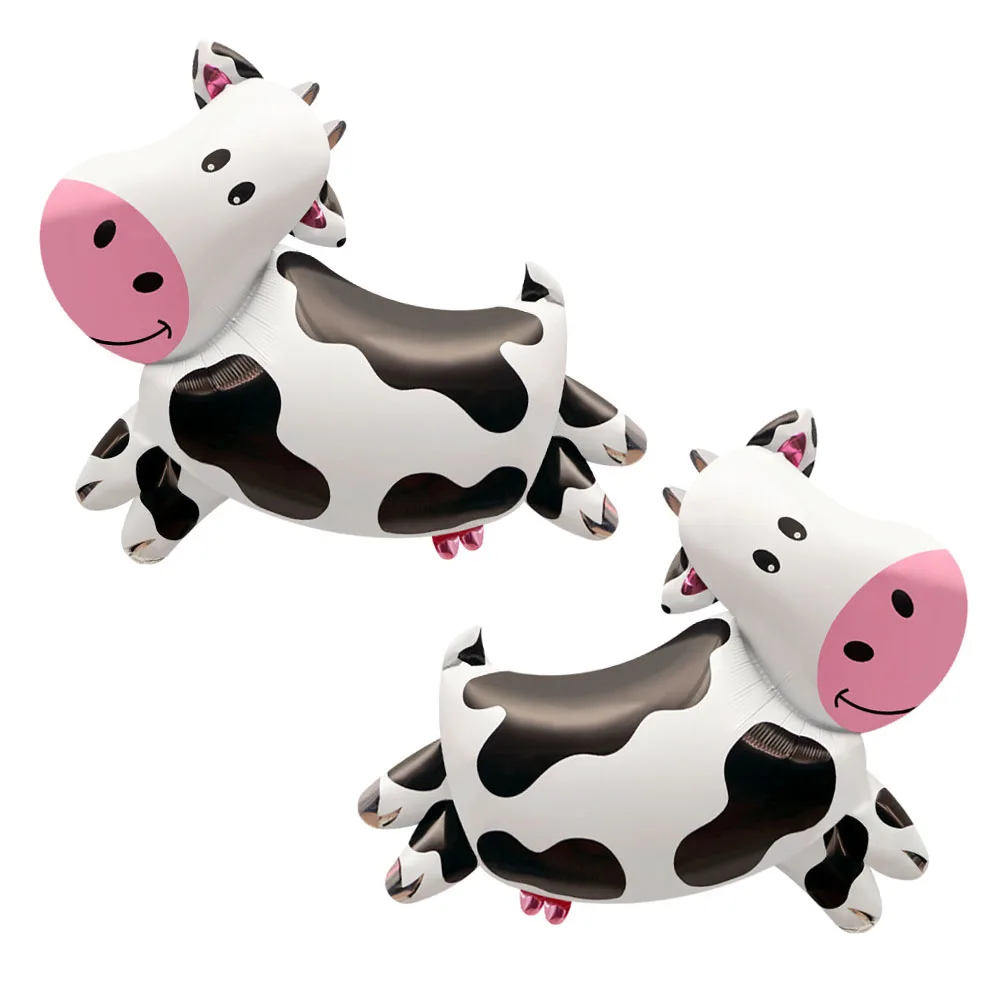 2Pcs Cow Foil Balloons Cow Shape Helium Balloon for Farm Birthday Party Decoration Baby Shower Farm Animal Theme Party Supplies
2Pcs Cow Foil Balloons Cow Shape Helium Balloon for Farm Birthday Party Decoration Baby Shower Farm Animal Theme Party Supplies