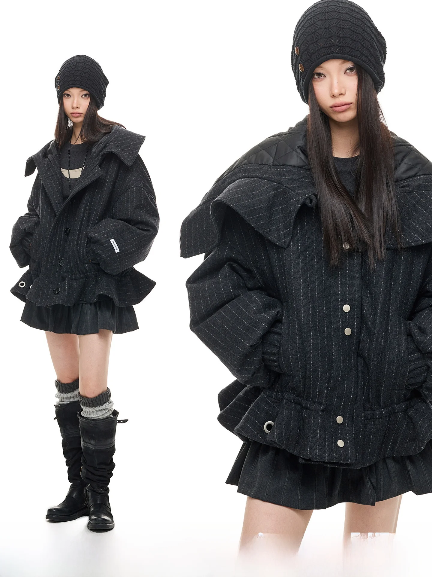 Утепленное женское пальто JIKOO из хлопково-шерстяной смеси с цветочным принтом, свободного кроя, с завязками, для зимы
Утепленное женское пальто JIKOO из хлопково-шерстяной смеси с цветочным принтом, свободного кроя, с завязками, для зимы