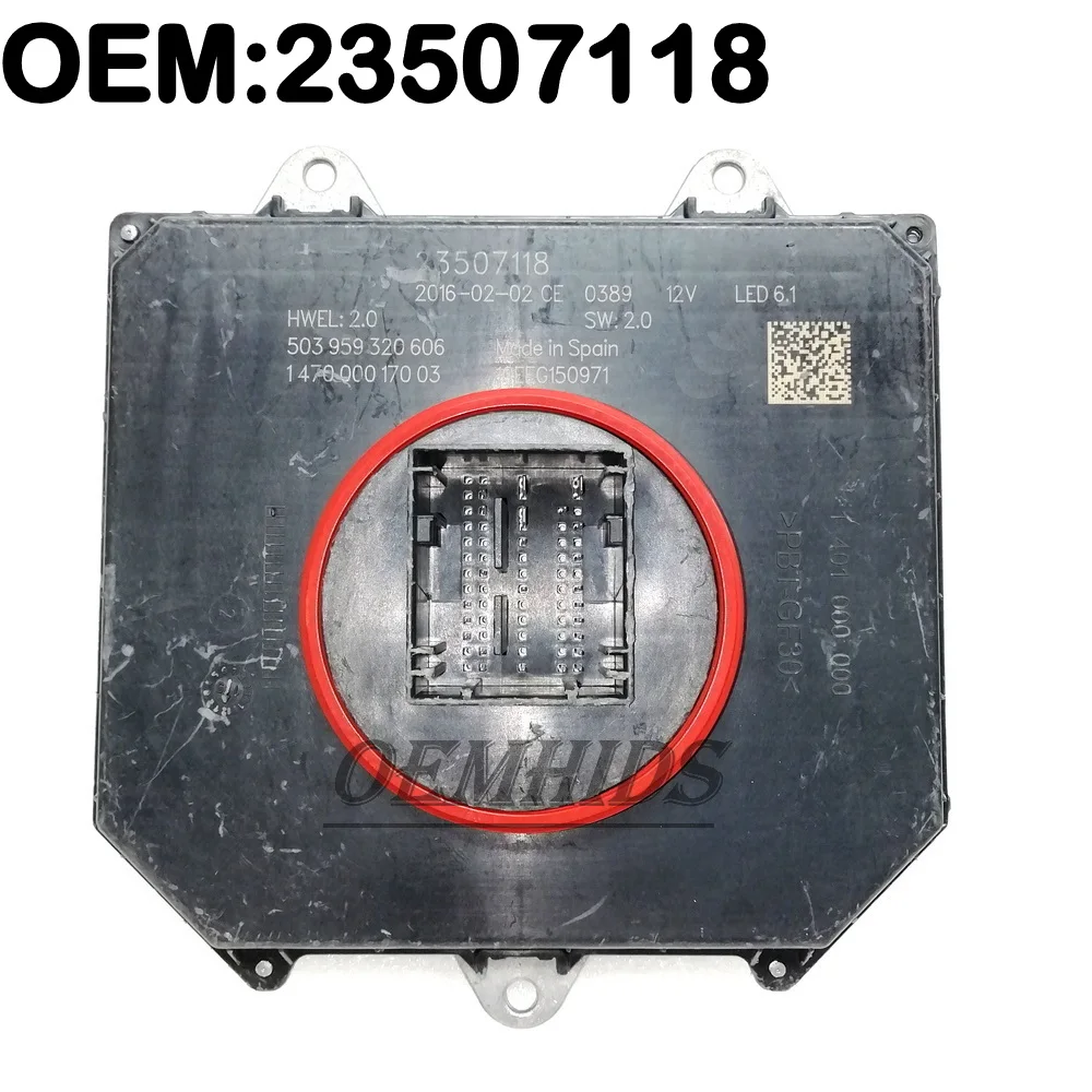 Original Oemhids Ballast 147000017003 LED 6.1 For 2016-2018 Sierra 1500 LED Headlight Computer Drive Control Module 23507118
Original Oemhids Ballast 147000017003 LED 6.1 For 2016-2018 Sierra 1500 LED Headlight Computer Drive Control Module 23507118