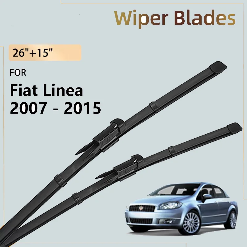 Front Wiper Blades For Fiat Linea 323 2007 - 2015 2014 2012 2009 2008 Accessories Windshield Windscreen Window Brushes 26"+15"
Front Wiper Blades For Fiat Linea 323 2007 - 2015 2014 2012 2009 2008 Accessories Windshield Windscreen Window Brushes 26"+15"