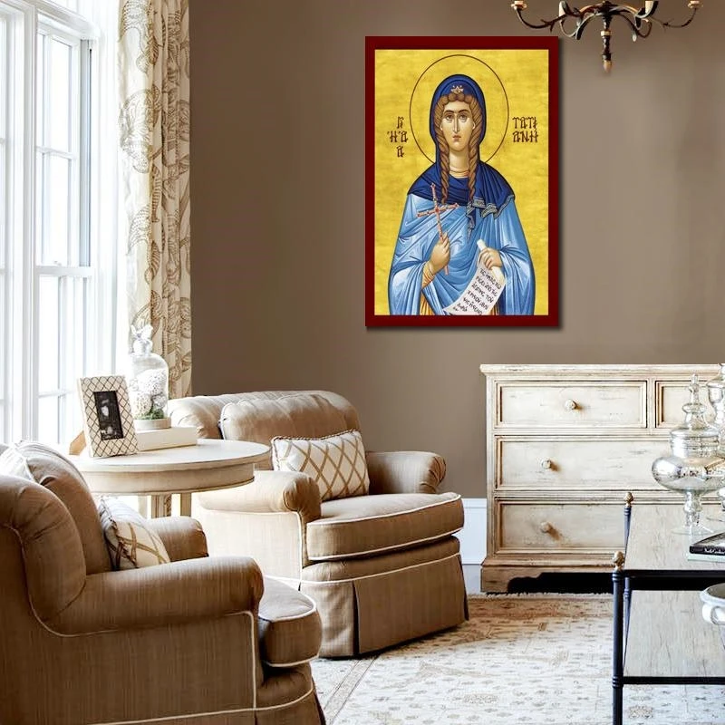 Saint Tatiana Canvas Prints Large Wall Picture Orthodox Painting Religious Art HD Printed Posters Artwork Living Room Decor Gift
Saint Tatiana Canvas Prints Large Wall Picture Orthodox Painting Religious Art HD Printed Posters Artwork Living Room Decor Gift