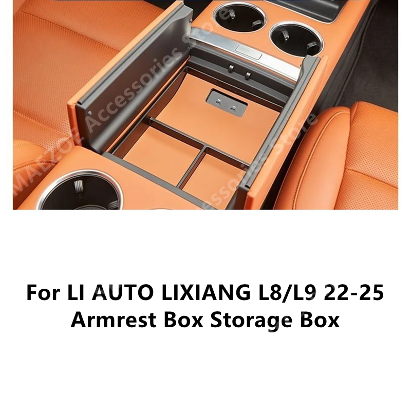 For LI AUTO LIXIANG L8/L9 22-25 Armrest Box Storage Box,Car Interior Decoration Modification Accessories Refit
For LI AUTO LIXIANG L8/L9 22-25 Armrest Box Storage Box,Car Interior Decoration Modification Accessories Refit