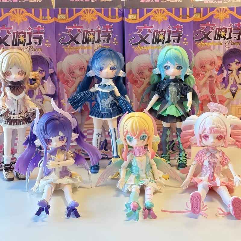 Spot Goods Penny'S Box Luluya Symphony Poetry Series Movable Doll Trendy Blind Box Cute Gift Desktop Decorative Ornaments Model
Spot Goods Penny'S Box Luluya Symphony Poetry Series Movable Doll Trendy Blind Box Cute Gift Desktop Decorative Ornaments Model