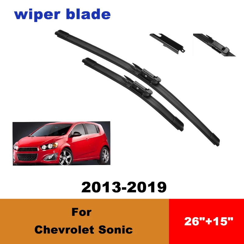 For Chevrolet Sonic 2013-2019 car front wiper blades silent wiper blades soft rubber windshield wipers accessories
For Chevrolet Sonic 2013-2019 car front wiper blades silent wiper blades soft rubber windshield wipers accessories