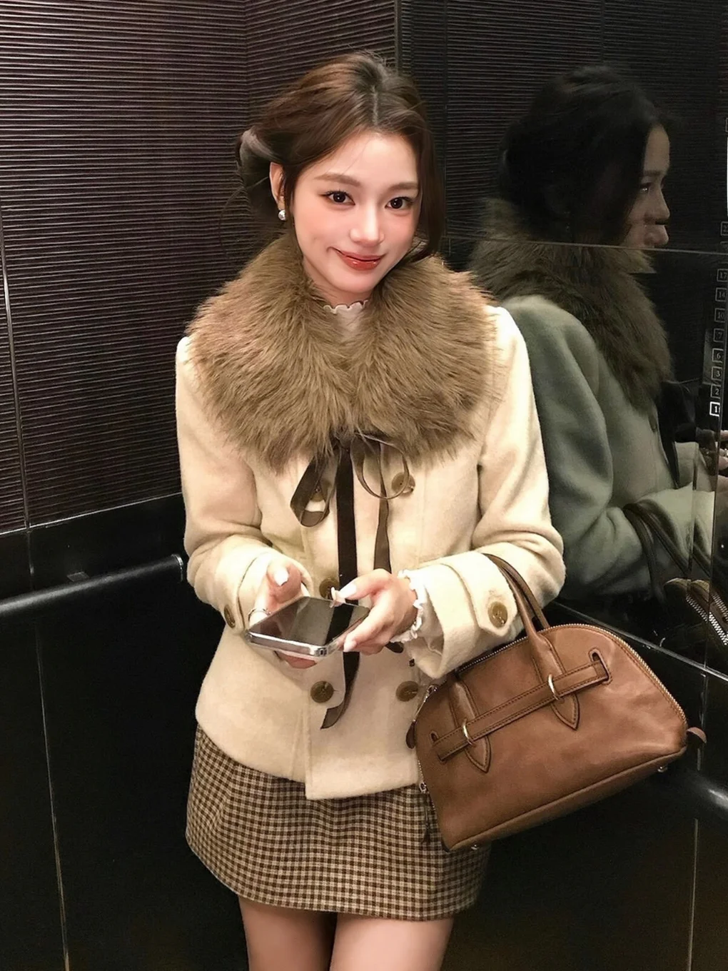 Burjuman Лесной гардероб Традиционное японское длинное пальто све с завязкой на талии Двубортная однобортная шерстяная юбка
Burjuman Лесной гардероб Традиционное японское длинное пальто све с завязкой на талии Двубортная однобортная шерстяная юбка