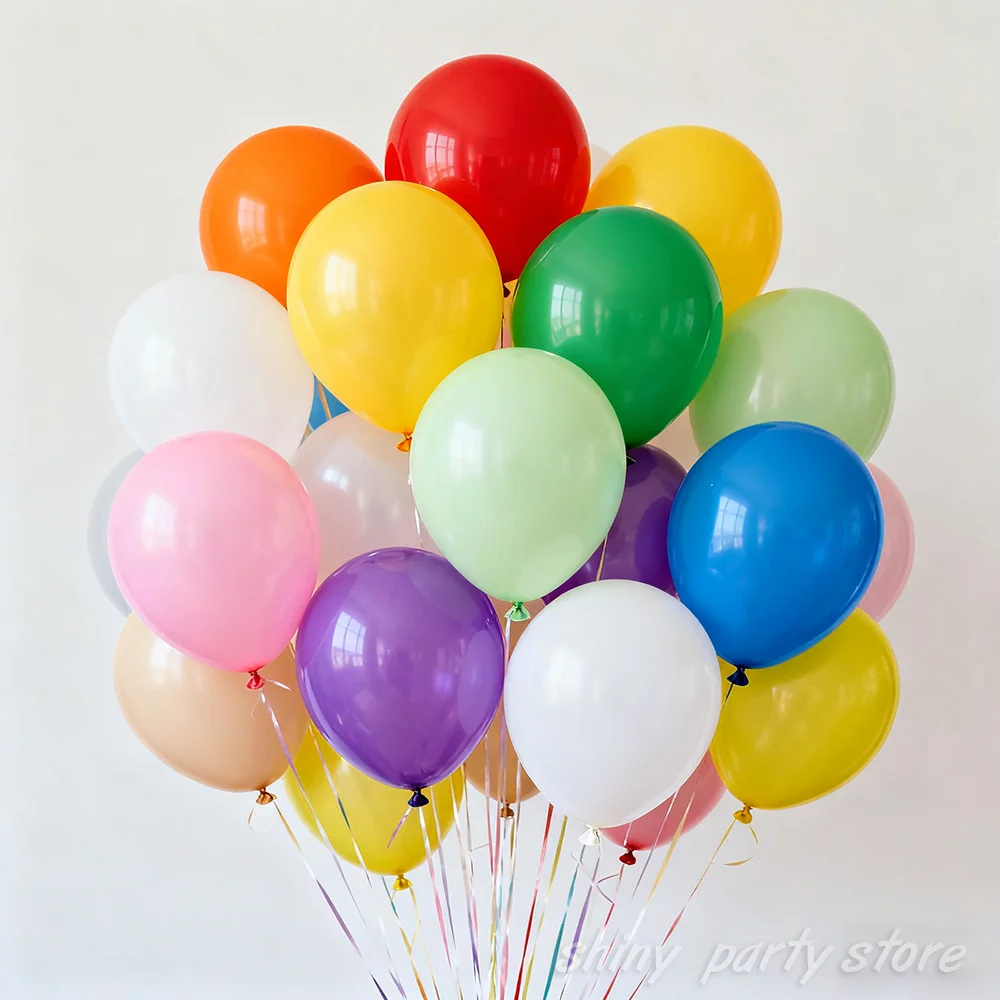 50PCS Multicolor Rainbow Balloons Arch Pink Green Purple Orange Yellow Blue Skin White Latex Balloons For Birthday Wedding Party 
50PCS Multicolor Rainbow Balloons Arch Pink Green Purple Orange Yellow Blue Skin White Latex Balloons For Birthday Wedding Party