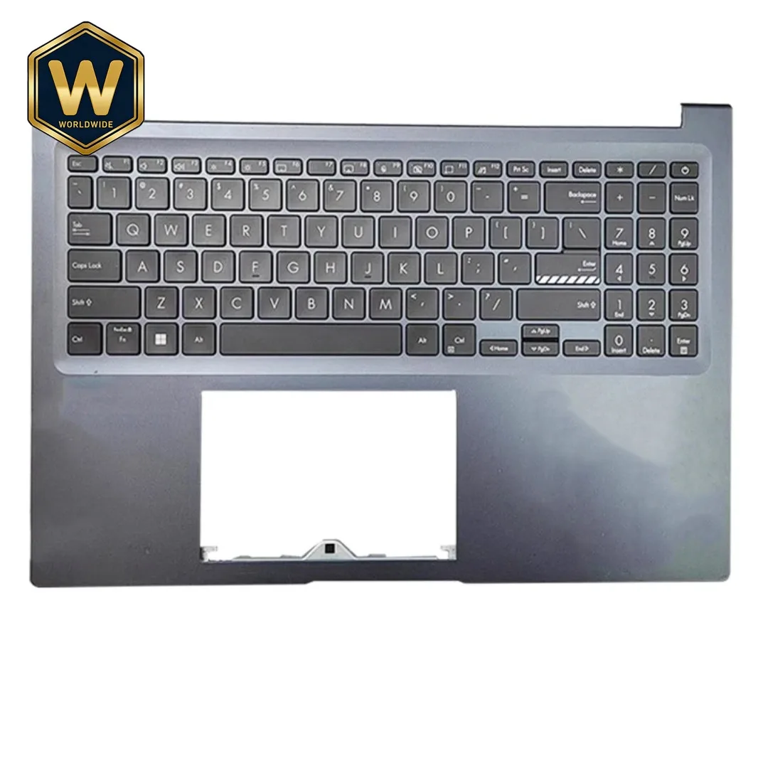 95%New/Org For Vivobook 16 K16X M1603Q X1603Z X1603 M1603 Palmrest Upper Case Cover C Shell With US English Keyboard Silver/Blue
95%New/Org For Vivobook 16 K16X M1603Q X1603Z X1603 M1603 Palmrest Upper Case Cover C Shell With US English Keyboard Silver/Blue