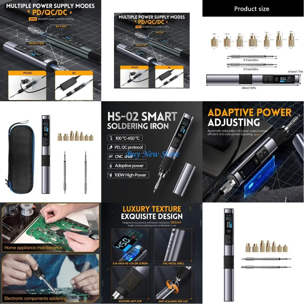 20CE Quick Installation Heat Melt and High Conductivity Soldering Tip for 3D Printer Upgrades
20CE Quick Installation Heat Melt and High Conductivity Soldering Tip for 3D Printer Upgrades