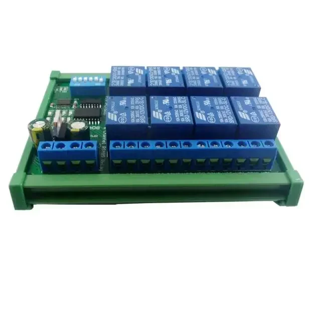 DC 12V 8 Channel RS485 Relay Module Remote Control Switch C45 Rail Box for PTZ Camera Security
DC 12V 8 Channel RS485 Relay Module Remote Control Switch C45 Rail Box for PTZ Camera Security