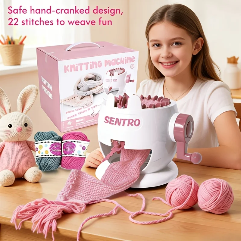 Upgraded Manual Knitting Machine Set, Perfect for Beginners – Easily Make Scarves, Sweaters, and Gloves
Upgraded Manual Knitting Machine Set, Perfect for Beginners – Easily Make Scarves, Sweaters, and Gloves