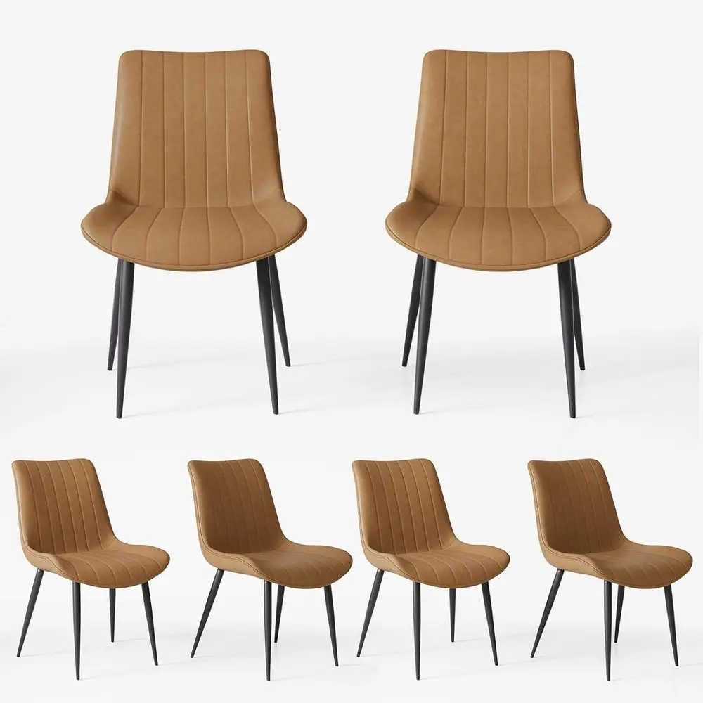 aux Leather Dining Chairs Set o 6 Upholstered Dining Chairs ern Kitchen & Dining Room Chairs with Comortable Cushions & Black Me
aux Leather Dining Chairs Set o 6 Upholstered Dining Chairs ern Kitchen & Dining Room Chairs with Comortable Cushions & Black Me