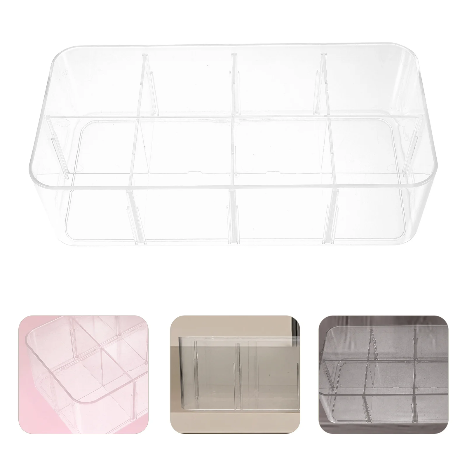 Lingerie Organizer Drawer Storage Box with Multiple Compartments for Underwear Socks Bras Ties Belts Scarves Closet Organization
Lingerie Organizer Drawer Storage Box with Multiple Compartments for Underwear Socks Bras Ties Belts Scarves Closet Organization