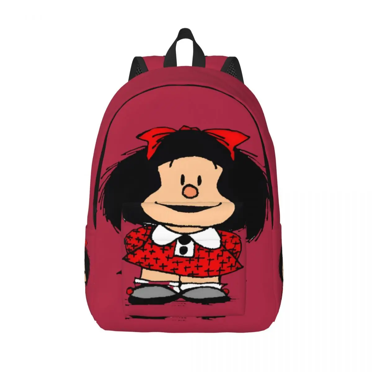 Mafalda Cartoon Comics Quino Backpack Durable School Business Funny Manga Cute Daypack Men Women Laptop Computer Shoulder Bag
Mafalda Cartoon Comics Quino Backpack Durable School Business Funny Manga Cute Daypack Men Women Laptop Computer Shoulder Bag