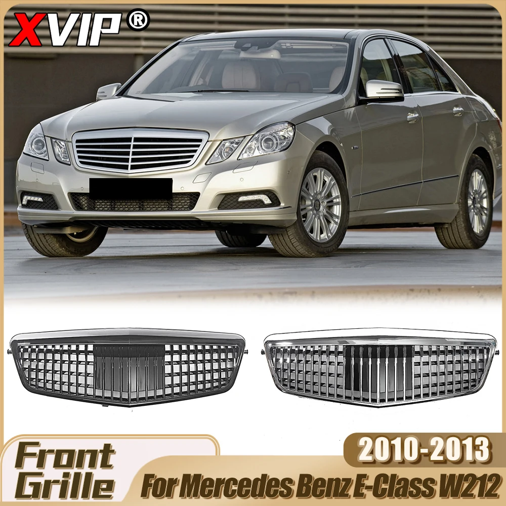 XVIP Chrome Silver GTR Style Racing Grilles For Mercedes Benz W212 E-Class E200 E300 2010-2013 Diamonds Style Bumper Grille Mesh
XVIP Chrome Silver GTR Style Racing Grilles For Mercedes Benz W212 E-Class E200 E300 2010-2013 Diamonds Style Bumper Grille Mesh
