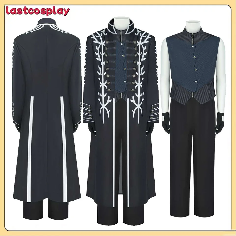 Game DMC Fantasia Vergil Cosplay Costume Men Shirt Pants Coat Gloves Outfits Halloween Carnival Dress Up Party Disguise Clothes
Game DMC Fantasia Vergil Cosplay Costume Men Shirt Pants Coat Gloves Outfits Halloween Carnival Dress Up Party Disguise Clothes